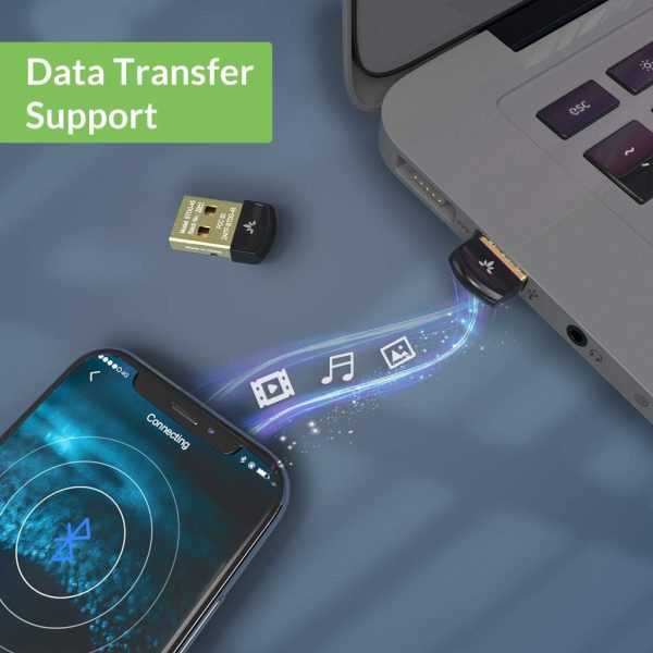 Avantree DG45 USB Bluetooth 5.0 Adapter Dongle for PC, Computer, Desktop, and Laptop - Compatible with Windows 11/10/8.1/8 Only - Connects Bluetooth Headphones, Speakers, Keyboards, Mice, and Printers - Image 5