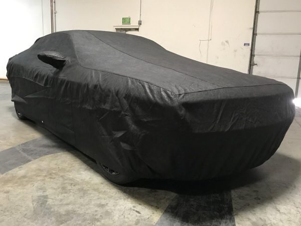 Custom Fit 2013-2019 Dodge Challenger Car Cover 5 Layer Ultrashield Black Covers (R/T, SRT, T/A, SXT, Hellcat) - Image 6