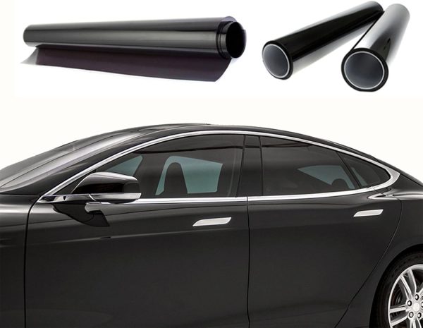 Mkbrother® Car Window Tint Film - 5% 20% 35% 50% VLT Options, UV & Heat Blocking, Scratch Resistant, Professtional Grade Privacy Tint for Auto & Home Windows - Image 8